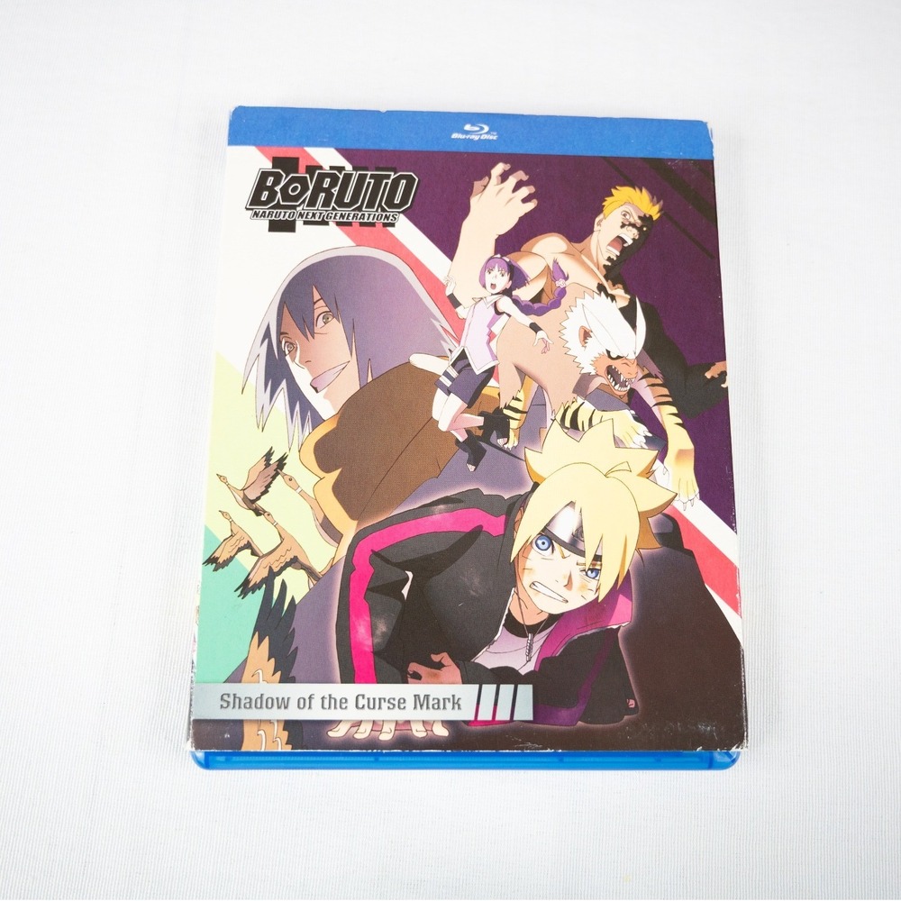 Boruto Naruto Next Generations Blu-ray Shadow of the Curse Mark Good Anime Set 8